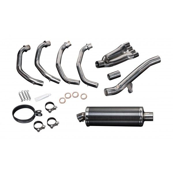 Delkevic volledig systeem Oval Carbon 350mm - CBR600F/SPORT (2001-2007)