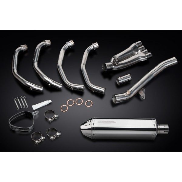 Delkevic volledig systeem Tri-Oval RVS 320mm - CBR600F/SPORT (2001-2007)