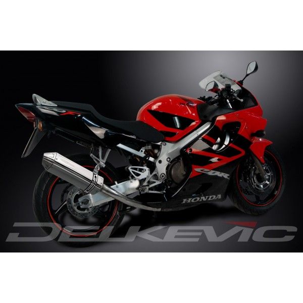 Delkevic volledig systeem Tri-Oval RVS 320mm - CBR600F/SPORT (2001-2007)