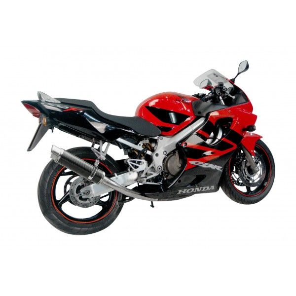 Delkevic volledig systeem Round Carbon 350mm - CBR600F/SPORT (2001-2007)