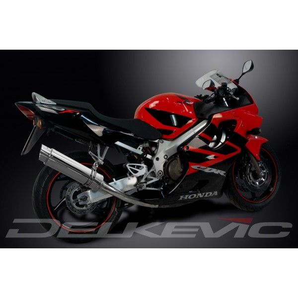 Delkevic volledig systeem Round RVS 350mm - CBR600F/SPORT (2001-2007)