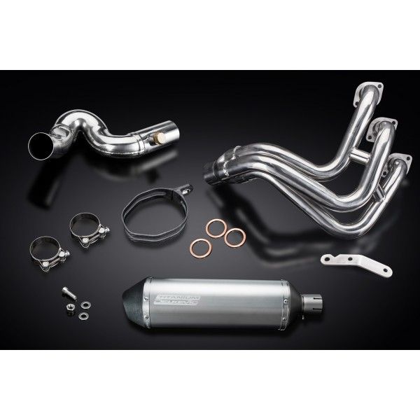 Delkevic volledig systeem X-Oval Titanium 343mm - TRACER 900 15-20