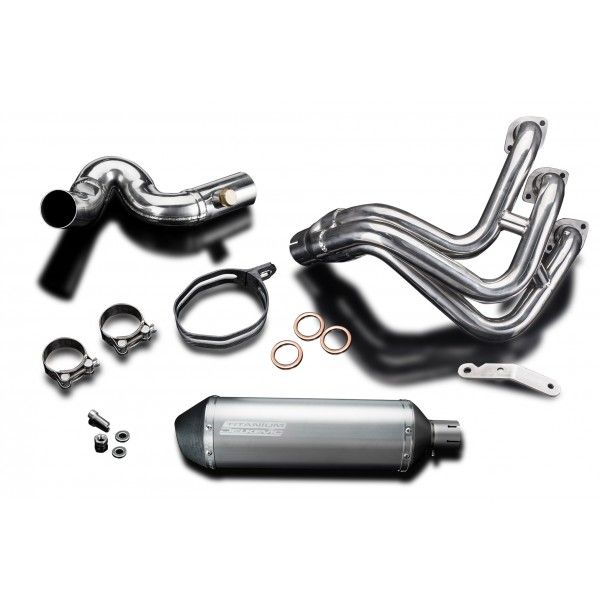 Delkevic volledig systeem X-Oval Titanium 343mm - TRACER 900 15-20