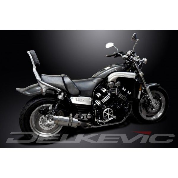 Delkevic volledig systeem Round RVS 200mm - VMX1200 V-MAX (1984-2007)