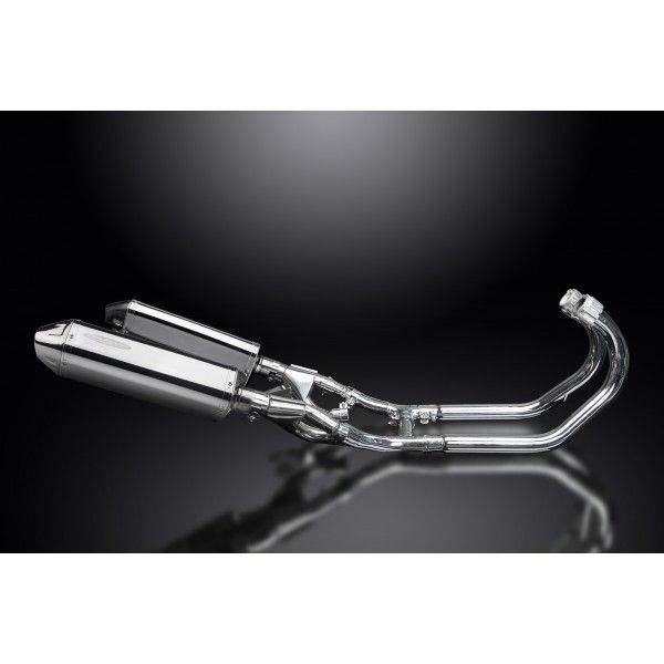 Delkevic volledig systeem Tri-Oval RVS 320mm - VMX1200 V-MAX (1984-2007)