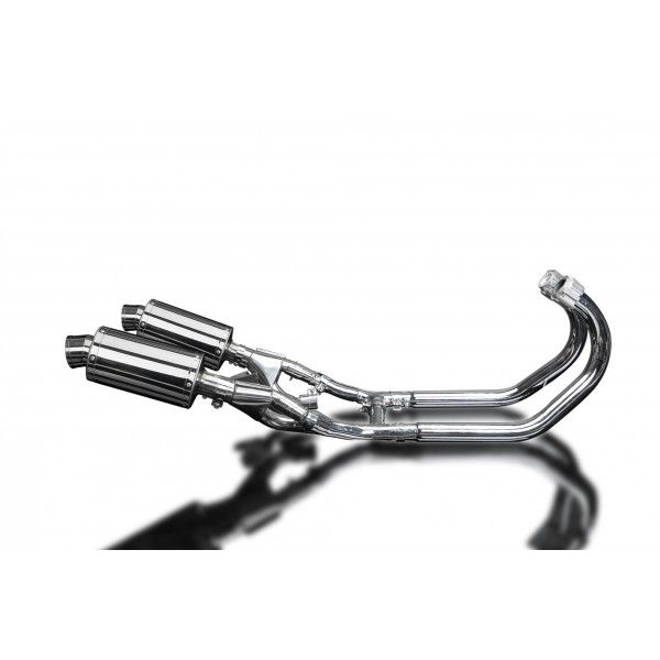 Delkevic volledig systeem Oval RVS 225mm - VMX1200 V-MAX (1984-2007)