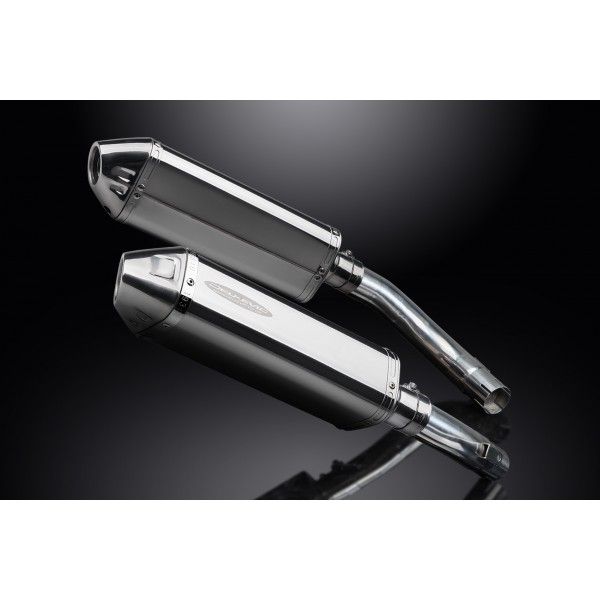 Delkevic slip-on kit Tri-Oval RVS 320mm - YZF-R1 (2009-2014)