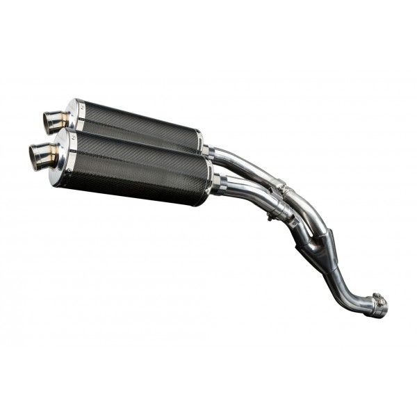 Delkevic slip-on kit Oval Carbon 350mm - YZF-R1 (2009-2014)