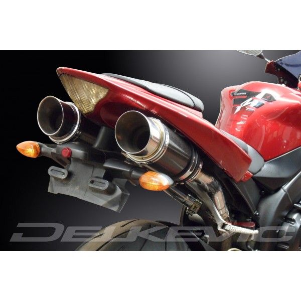 Delkevic slip-on kit Round Carbon 200mm - YZF-R1 2004MY (2004-2006)