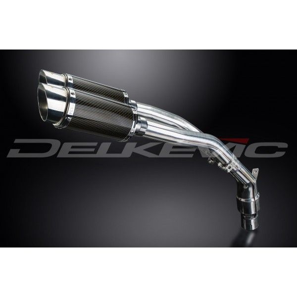 Delkevic slip-on kit Round Carbon 200mm - YZF-R1 2004MY (2004-2006)