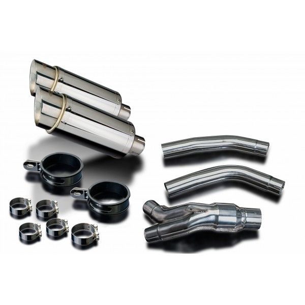 Delkevic slip-on kit Round RVS 200mm - YZF-R1 2004MY (2004-2006)