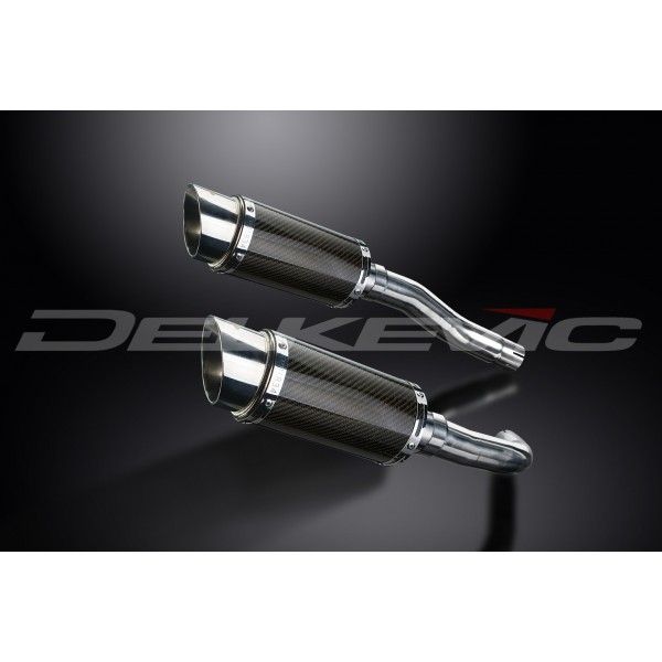 Delkevic slip-on kit Round Carbon 200mm - YZF-R1 2004MY (2004-2006)