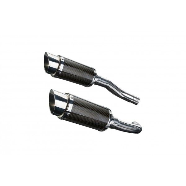 Delkevic slip-on kit Round Carbon 200mm - YZF-R1 2004MY (2004-2006)