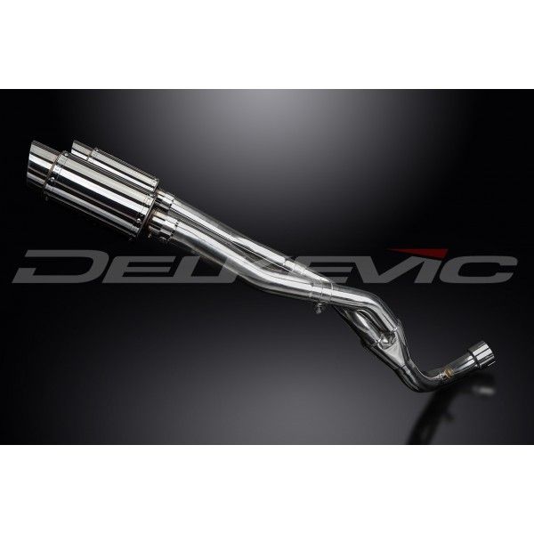 Delkevic slip-on kit Round RVS 200mm - YAMAHA YZF-R1 4C8 (2007-2008) DECAT 200mm