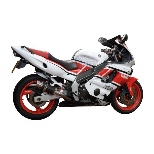 Delkevic volledig systeem Round Carbon 200mm - YZF600R THUNDERCAT(1996-2007)