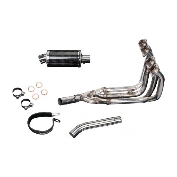 Delkevic volledig systeem Oval Carbon 225mm - YZF600R THUNDERCAT(1996-2007)