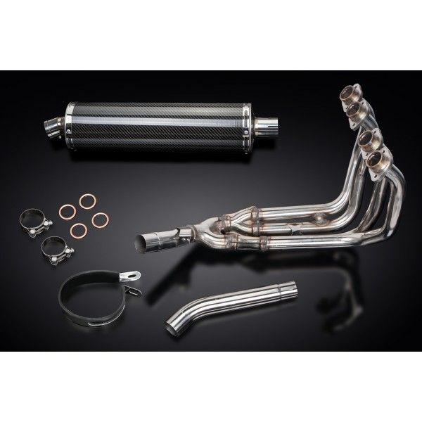 Delkevic volledig systeem Oval Carbon 450mm - YZF600R THUNDERCAT(1996-2007)