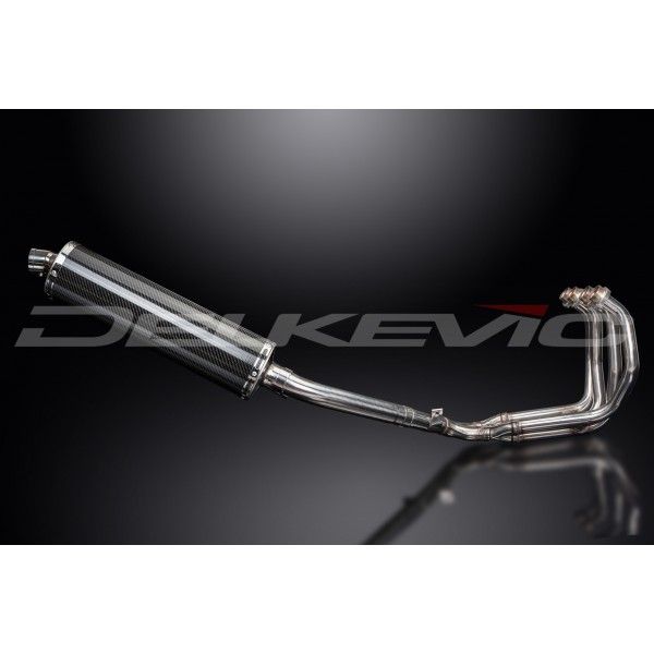 Delkevic volledig systeem Oval Carbon 450mm - YZF600R THUNDERCAT(1996-2007)