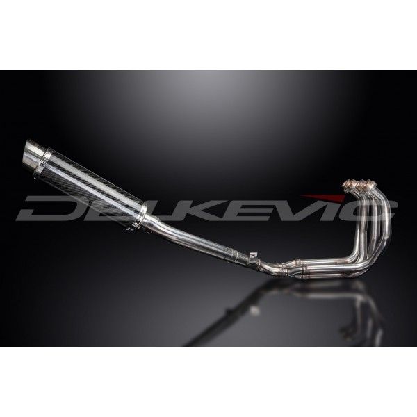 Delkevic volledig systeem Round Carbon 350mm - YZF600R THUNDERCAT(1996-2007)