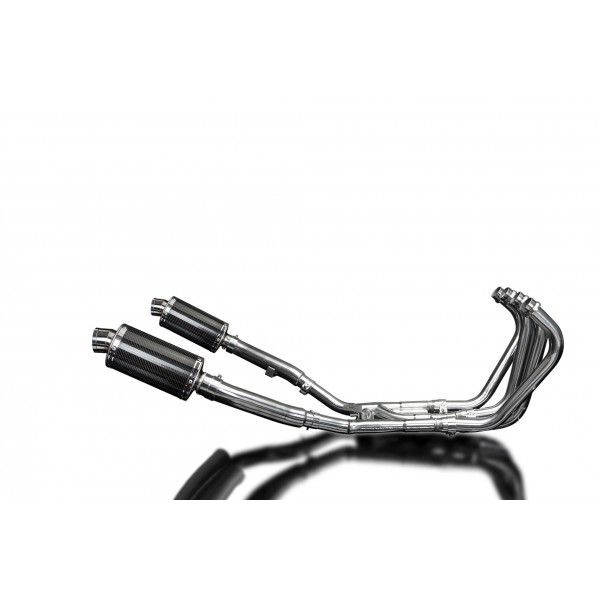 Delkevic volledig systeem Oval Carbon 225mm - XJ900S DIVERSION (1994-2003)