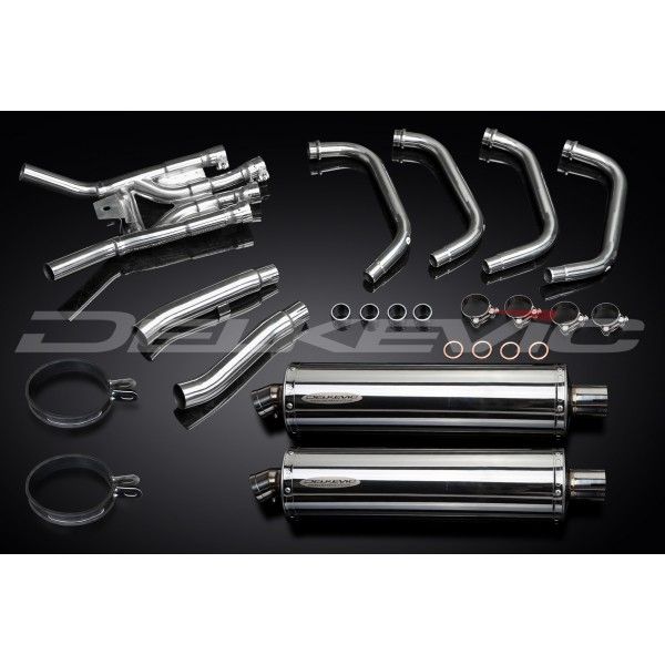Delkevic volledig systeem Oval RVS 450mm - XJ900S DIVERSION (1994-2003)