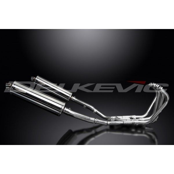 Delkevic volledig systeem Oval RVS 450mm - XJ900S DIVERSION (1994-2003)