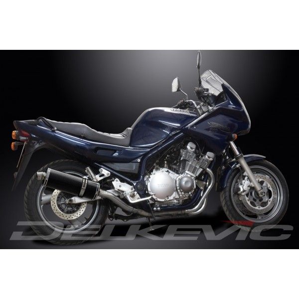 Delkevic volledig systeem Oval Carbon 350mm - XJ900S DIVERSION (1994-2003)