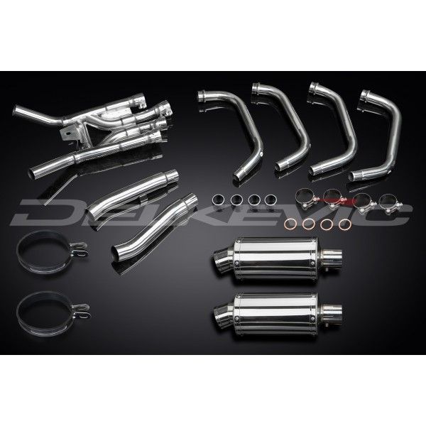 Delkevic volledig systeem Oval RVS 225mm - XJ900S DIVERSION (1994-2003)