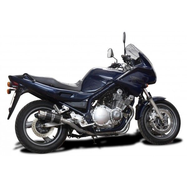 Delkevic slip-on kit Round Carbon 200mm - XJ900S DIVERSION (1994-2003)