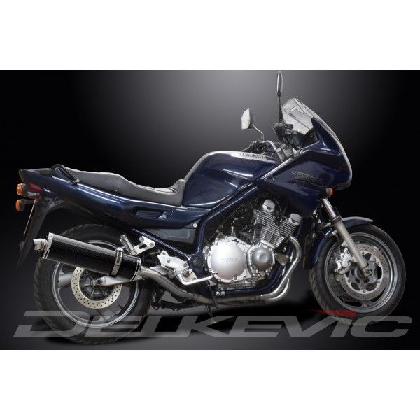 Delkevic slip-on kit Oval Carbon 450mm - XJ900S DIVERSION (1994-2003)