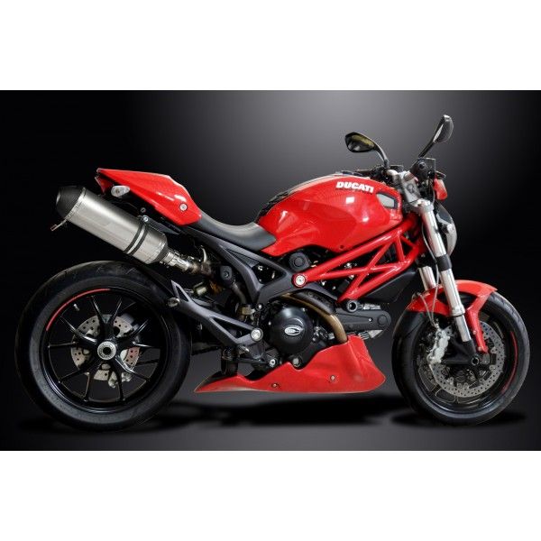 Delkevic slip-on kit X-Oval Titanium 343mm - Monster 796 (2011-2014)