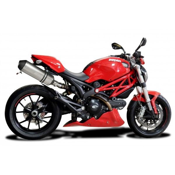 Delkevic slip-on kit X-Oval Titanium 343mm - Monster 796 (2011-2014)