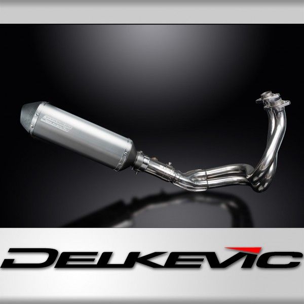 Delkevic volledig systeem X-Oval Titanium 343mm - KLE650 VERSYS (2010-2014)