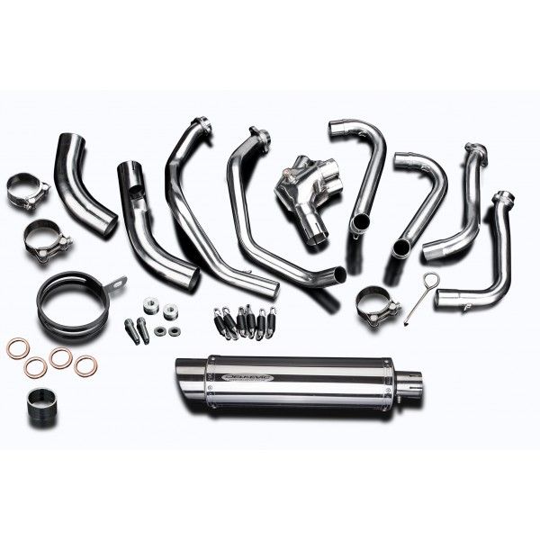 Delkevic volledig systeem Round RVS 350mm - VFR800F 14-19 VFR800X 15-18