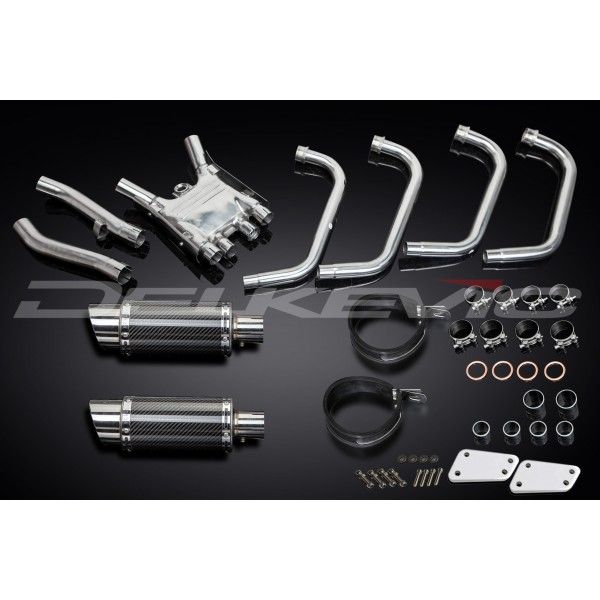 Delkevic volledig systeem Round Carbon 200mm - XJR1200 (1995-1998)