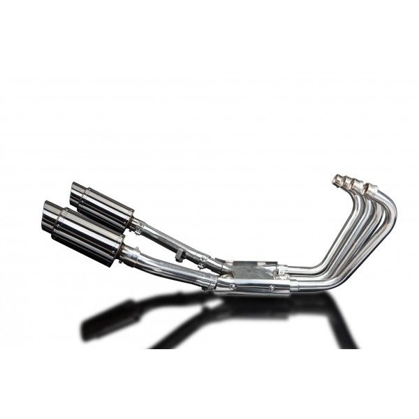 Delkevic volledig systeem Round RVS 200mm - XJR1200 (1995-1998)