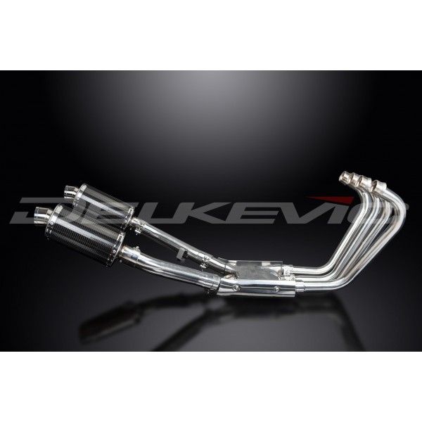 Delkevic volledig systeem Oval Carbon 225mm - XJR1200 (1995-1998)