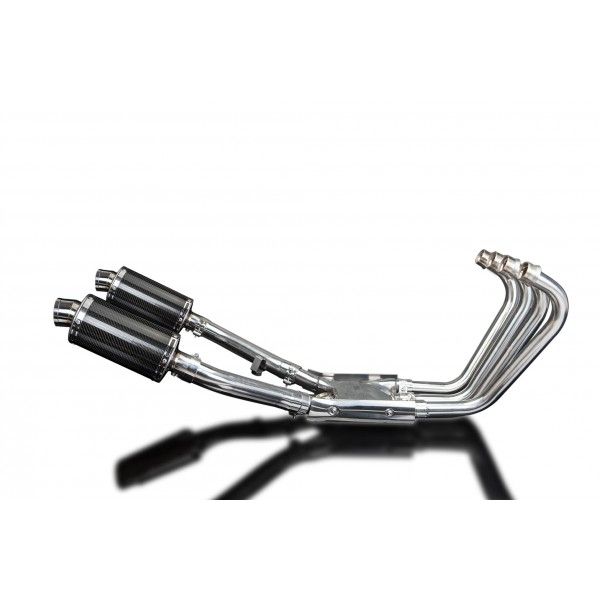 Delkevic volledig systeem Oval Carbon 225mm - XJR1200 (1995-1998)