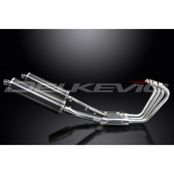 Delkevic volledig systeem Oval Carbon 450mm - XJR1200 (1995-1998)