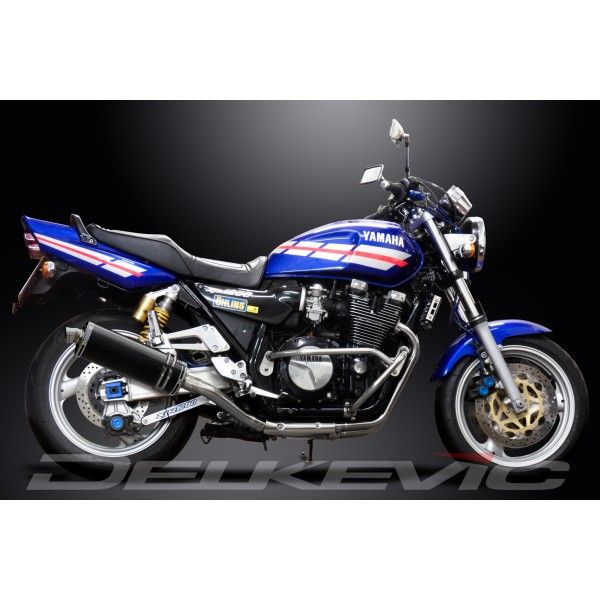 Delkevic volledig systeem Oval Carbon 350mm - XJR1200 (1995-1998)