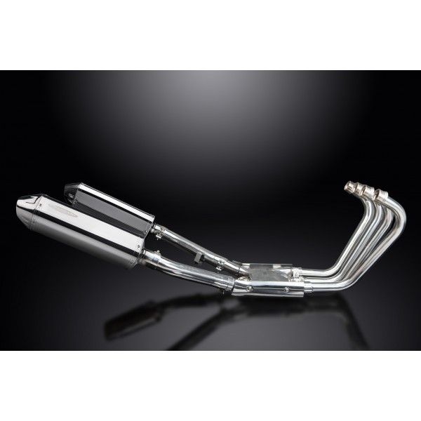 Delkevic volledig systeem Tri-Oval RVS 320mm - XJR1200 (1995-1998)