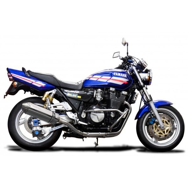 Delkevic volledig systeem Tri-Oval RVS 320mm - XJR1200 (1995-1998)