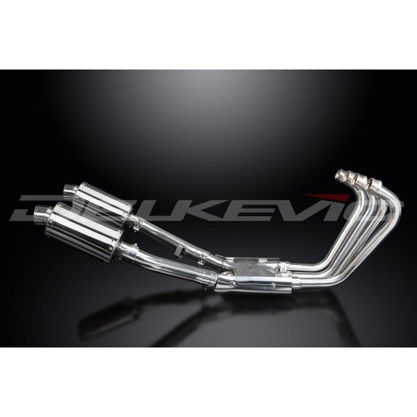 Delkevic volledig systeem Oval RVS 225mm - XJR1200 (1995-1998)