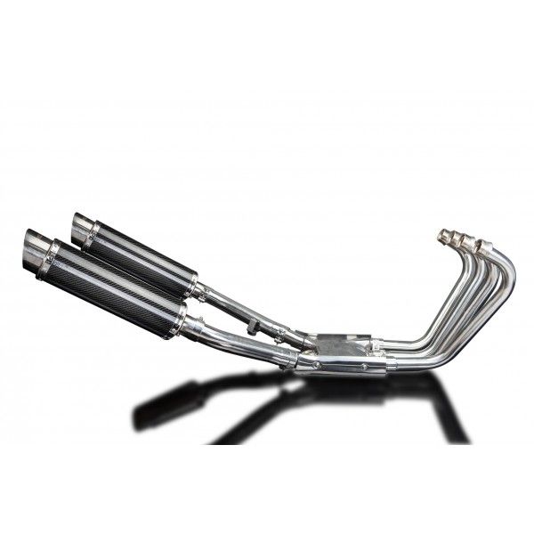 Delkevic volledig systeem Round Carbon 350mm - XJR1200 (1995-1998)