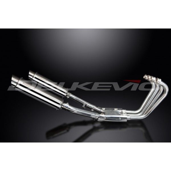 Delkevic volledig systeem Round RVS 350mm - XJR1200 (1995-1998)