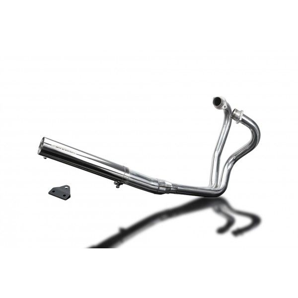 Delkevic volledig systeem Short Straight RVS 350mm - XS650B/SE (1978-1985)