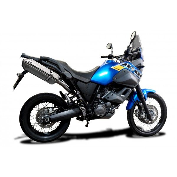 Delkevic slip-on kit Tri-Oval RVS 320mm - XT660Z TENERE (2008-2016)