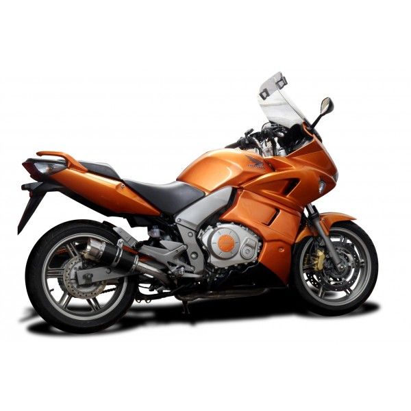 Delkevic slip-on kit Round Carbon 200mm - CBF1000 (2006-2011)