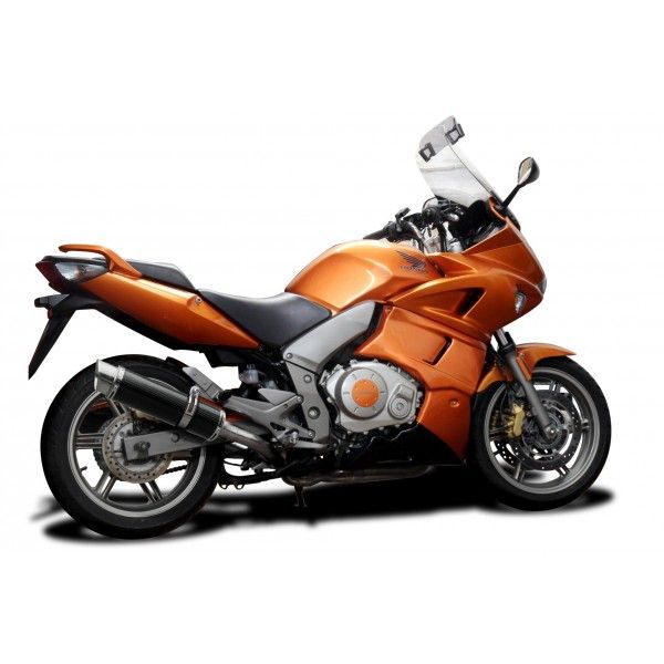 Delkevic slip-on kit Round Carbon 350mm - CBF1000 (2006-2011)