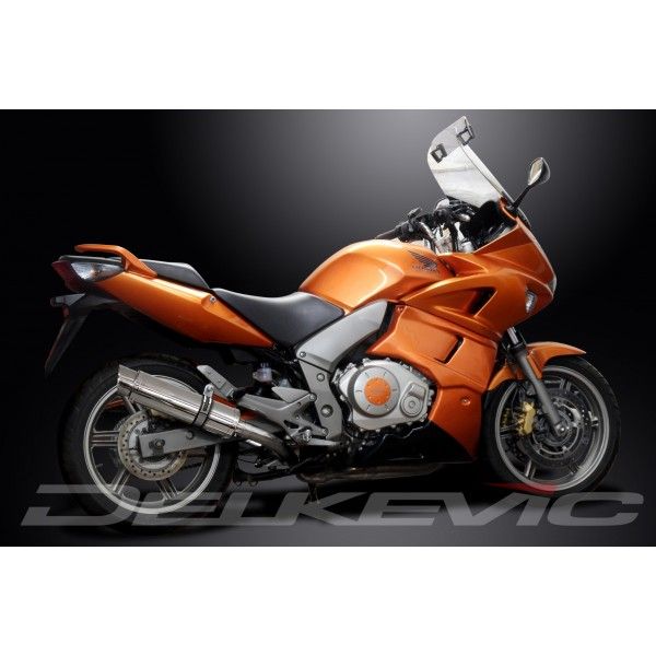 Delkevic slip-on kit Round RVS 350mm - CBF1000 (2006-2011)